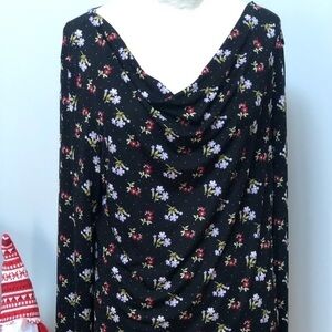 𝅺JACQUELINE smith classic‎ long sleeve blouse laurel size large